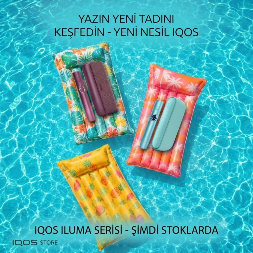 Yazın yeni tadını keşfedin — yeni nesil IQOS Iluma serisi şimdi stoklarda